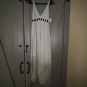 Gypsy 05 Olivia Green Stripe Maxi Dress